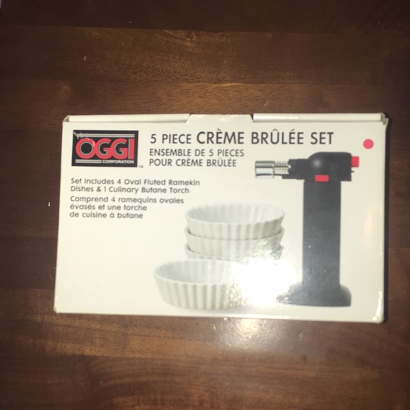 LAST CALL 5-piece crème brûlée set - Picture 2 of 2